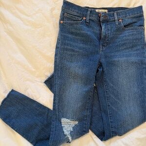Madewell 9” mid rise skinny